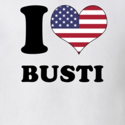 Busti Chautauqua County New York State I Love Heart USA T Shirt 5409598