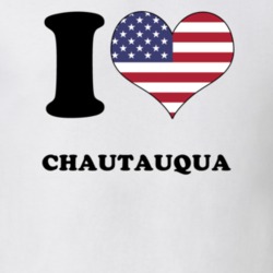 Chautauqua Chautauqua County New York State I Love Heart USA T Shirt 5410049