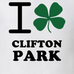 Clifton Park Saratoga County New York State I Love Heart Clover T Shirt 5431195