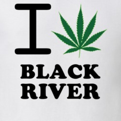 Black River Jefferson County New York State I Love Heart Weed T Shirt 5431266