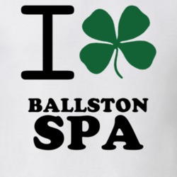 Ballston Spa Saratoga County New York State I Love Heart Clover T Shirt 5431271