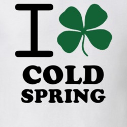 Cold Spring Putnam County New York State I Love Heart Clover T Shirt 5431275