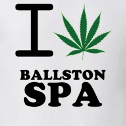 Ballston Spa Saratoga County New York State I Love Heart Weed T Shirt 5431282