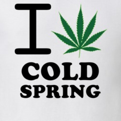 Cold Spring Putnam County New York State I Love Heart Weed T Shirt 5431286