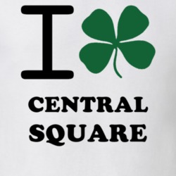 Central Square Oswego County New York State I Love Heart Clover T Shirt 5431291