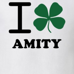 Amity Allegany County New York State I Love Heart Clover T Shirt 5431403