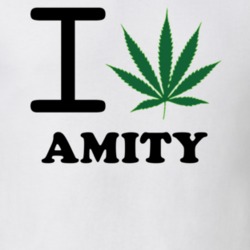 Amity Allegany County New York State I Love Heart Weed T Shirt 5431421