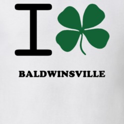 Baldwinsville Onondaga County New York State I Love Heart Clover T Shirt 5431476