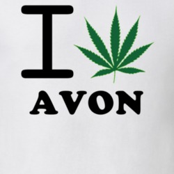 Avon Livingston County New York State I Love Heart Weed T Shirt 5431489