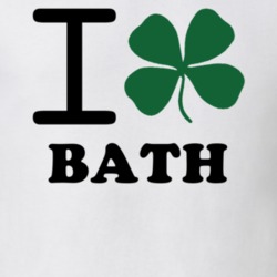 Bath Steuben County New York State I Love Heart Clover T Shirt 5431496