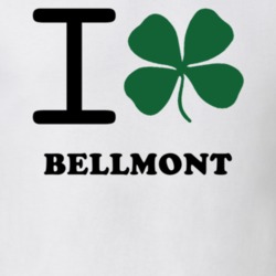 Bellmont Franklin County New York State I Love Heart Clover T Shirt 5431512