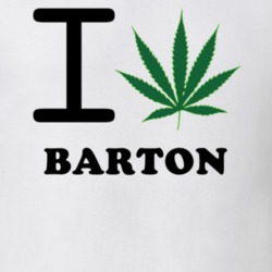 Barton Tioga County New York State I Love Heart Weed T Shirt 5431515