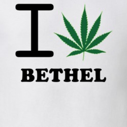 Bethel Sullivan County New York State I Love Heart Weed T Shirt 5431559