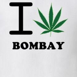 Bombay Franklin County New York State I Love Heart Weed T Shirt 5431584