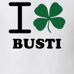 Busti Chautauqua County New York State I Love Heart Clover T Shirt 5431621