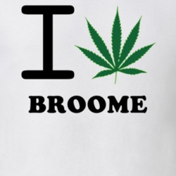 Broome Schoharie County New York State I Love Heart Weed T Shirt 5431630