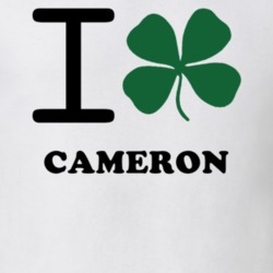 Cameron Steuben County New York State I Love Heart Clover T Shirt 5431642