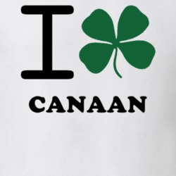 Canaan Columbia County New York State I Love Heart Clover T Shirt 5431648