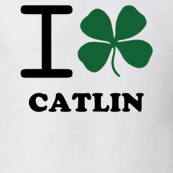 Catlin Chemung County New York State I Love Heart Clover T Shirt 5431696