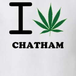 Chatham Columbia County New York State I Love Heart Weed T Shirt 5431764