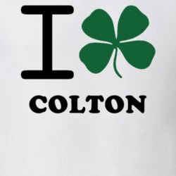 Colton St Lawrence County New York State I Love Heart Clover T Shirt 5431815