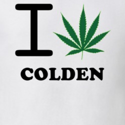 Colden Erie County New York State I Love Heart Weed T Shirt 5431845