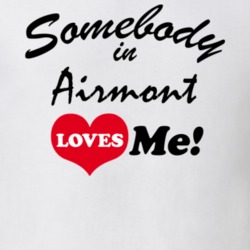 Airmont Rockland County New York State Somebody In Loves Me Adore T Shirt 5441937
