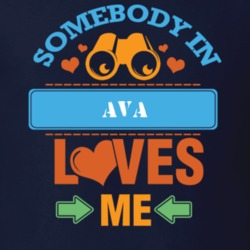 Ava Oneida County New York State Somebody In Loves Me T Shirt 5441972