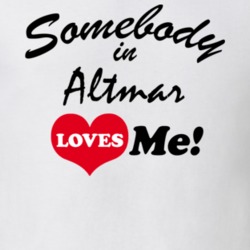 Altmar Oswego County New York State Somebody In Loves Me Adore T Shirt 5442005