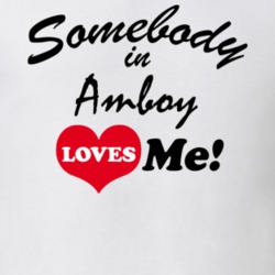 Amboy Oswego County New York State Somebody In Loves Me Adore T Shirt 5442013