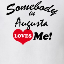 Augusta Oneida County New York State Somebody In Loves Me Adore T Shirt 5442135