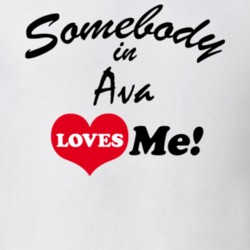 Ava Oneida County New York State Somebody In Loves Me Adore T Shirt 5442158