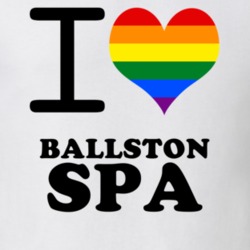 Ballston Spa Saratoga County New York State I Love Heart Gay Pride T Shirt 5442229