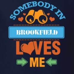 Brookfield Madison County New York State Somebody In Loves Me T Shirt 5442263