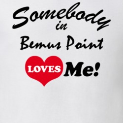 Bemus Point Chautauqua County New York State Somebody In Loves Me Adore T Shirt 5442281