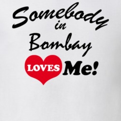 Bombay Franklin County New York State Somebody In Loves Me Adore T Shirt 5442381
