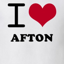 Afton Chenango County New York State I Love Heart Adore T Shirt 5442427