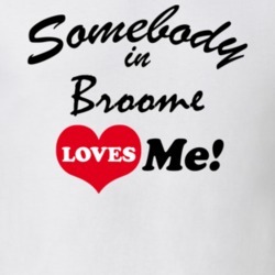 Broome Schoharie County New York State Somebody In Loves Me Adore T Shirt 5442477