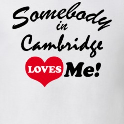 Cambridge Washington County New York State Somebody In Loves Me Adore T Shirt 5442552