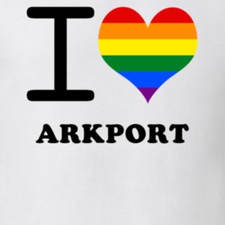 Arkport Steuben County New York State I Love Heart Gay Pride T Shirt 5442564