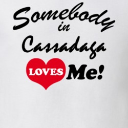 Cassadaga Chautauqua County New York State Somebody In Loves Me Adore T Shirt 5442654