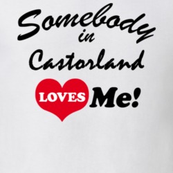 Castorland Lewis County New York State Somebody In Loves Me Adore T Shirt 5442666