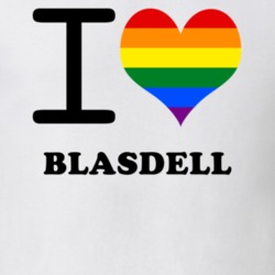 Blasdell Erie County New York State I Love Heart Gay Pride T Shirt 5442784