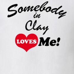Clay Onondaga County New York State Somebody In Loves Me Adore T Shirt 5442853