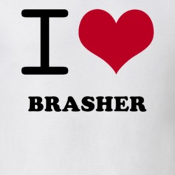 Brasher St. Lawrence County New York State I Love Heart Adore T Shirt 5442872