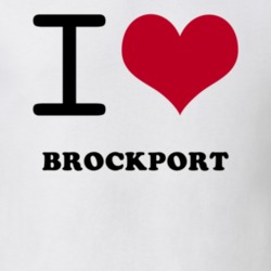 Brockport Monroe County New York State I Love Heart Adore T Shirt 5442903