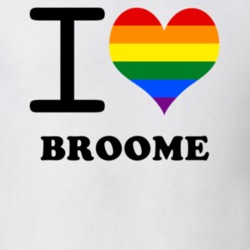 Broome Schoharie County New York State I Love Heart Gay Pride T Shirt 5442905