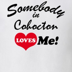 Cohocton Steuben County New York State Somebody In Loves Me Adore T Shirt 5442921