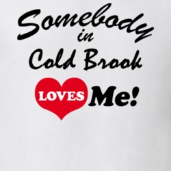 Cold Brook Herkimer County New York State Somebody In Loves Me Adore T Shirt 5442932