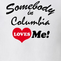 Columbia Herkimer County New York State Somebody In Loves Me Adore T Shirt 5442967